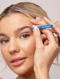 Mini Slant Tweezer Bahama Blue