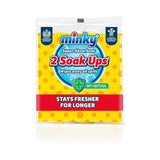 Minky Anti-Bacterial Soak Up Cloths 2 per pack