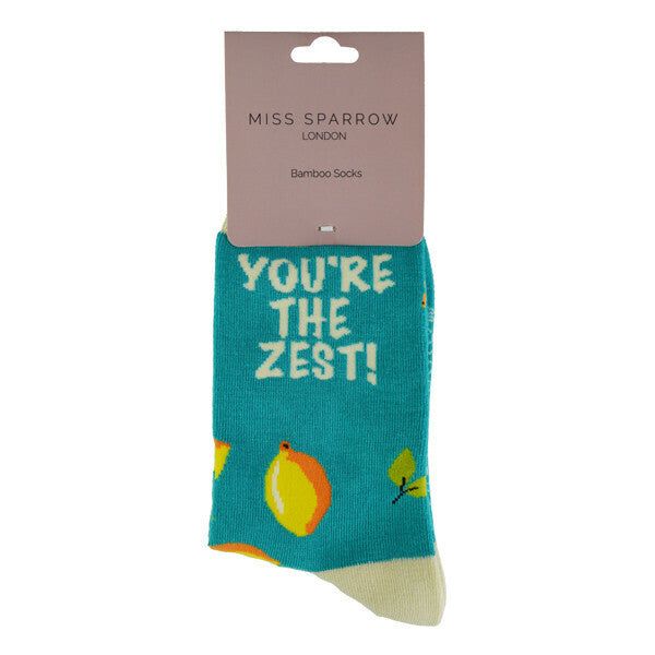 Miss Sparrow Womens Novelty Funny Fruit Socks 4-7 UK
