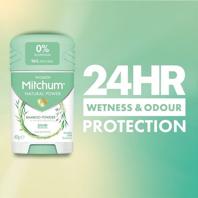 Mitchum Female Natural Stick Lemon & Eucalyptus 40g