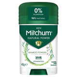 Mitchum Male Natural Stick Cedarwood 40g