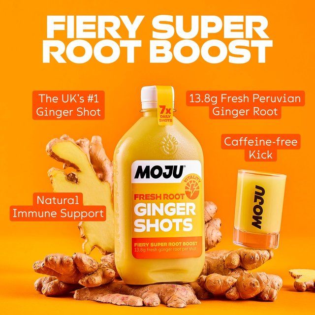 MOJU Ginger Vitality Dosing Bottle 7x Shots 420ml