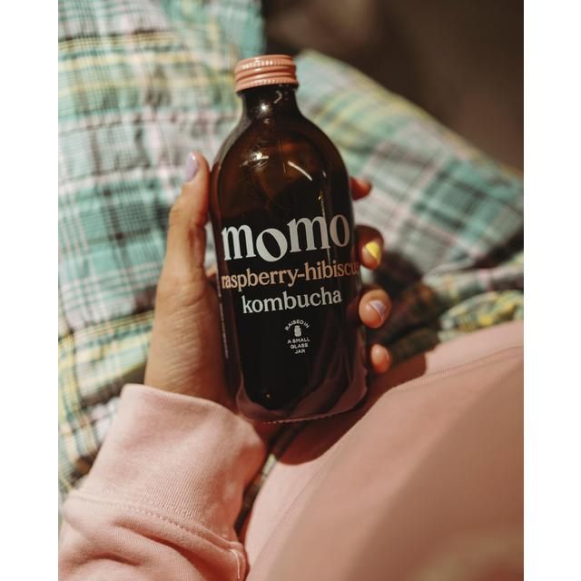 MOMO Kombucha Organic Raspberry Hibiscus 330ml