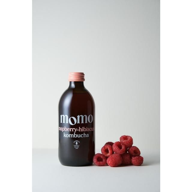 MOMO Kombucha Organic Raspberry Hibiscus 330ml