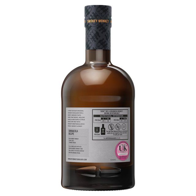 Monkey Shoulder Smokey Monkey Peated Blended Malt Scotch Whisky 70cl