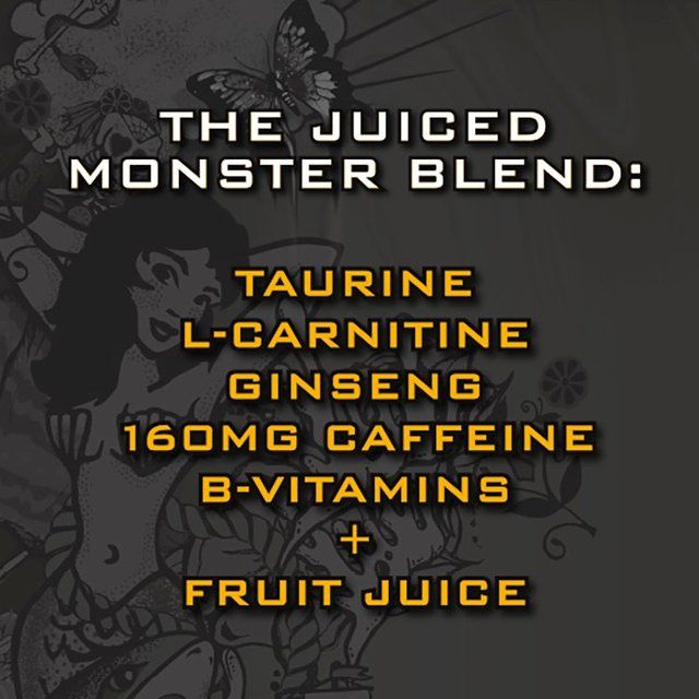 Monster Energy Drink Aussie Style Lemonade 4 x 500ml