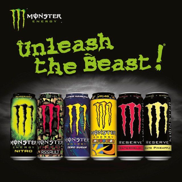 Monster Energy Drink Lewis Hamilton Zero Sugar 4 x 500ml