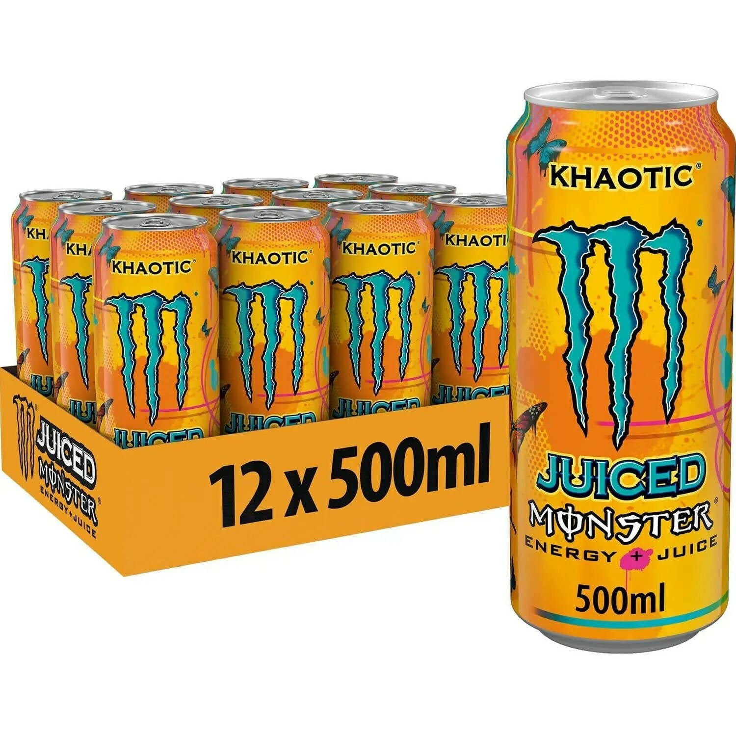 Monster Energy Khaotic 12 x 500ml