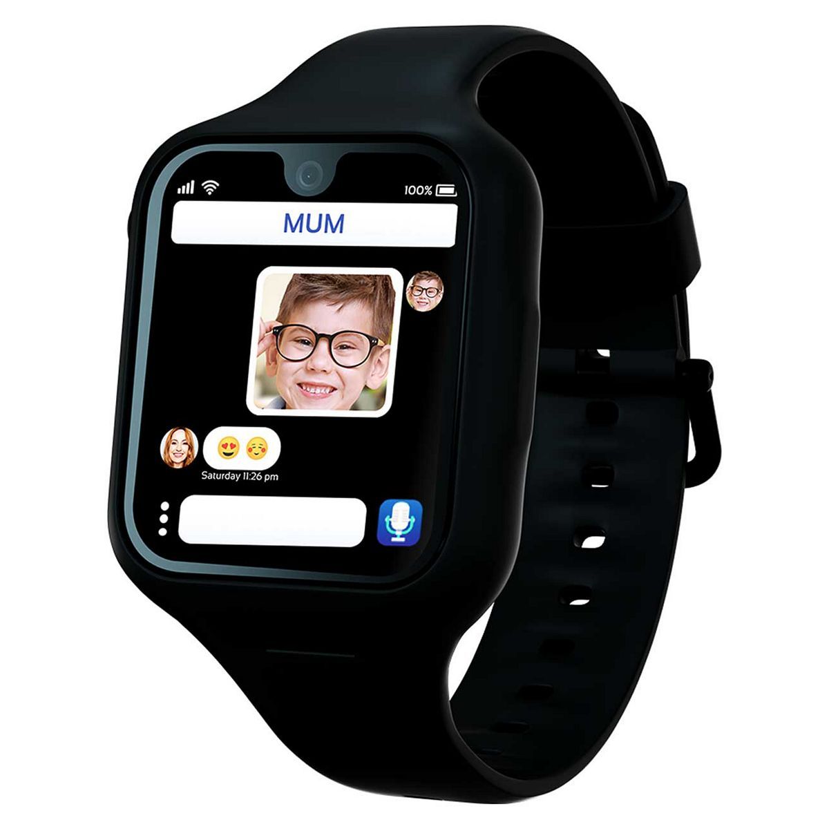 Moochies Odyssey Smartwatch 4G-Black