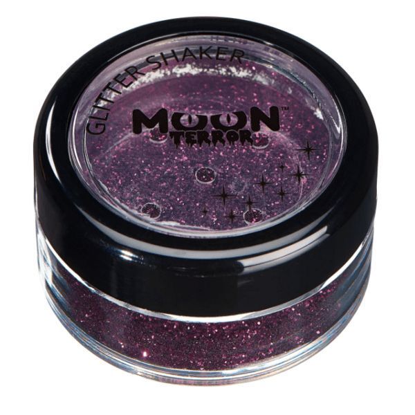 Moon Terror Halloween Glitter Shakers Wicked White Poision Purple