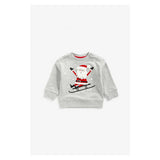 Mothercare Festive Santa Sweat Top