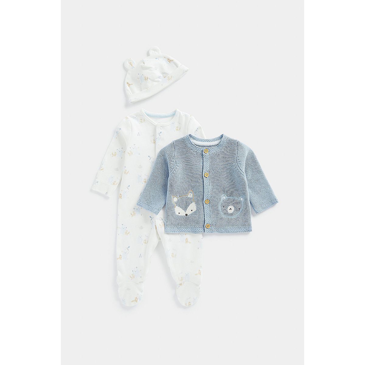 Mothercare My First 3-Piece Baby Outfit Set
