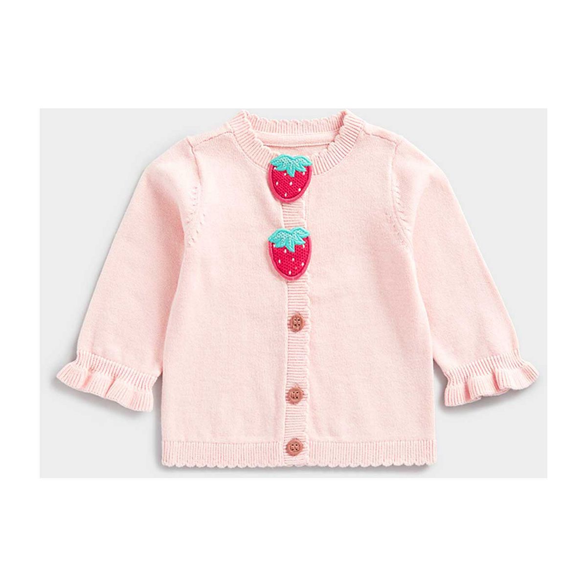 Mothercare Pink Strawberry Cardigan