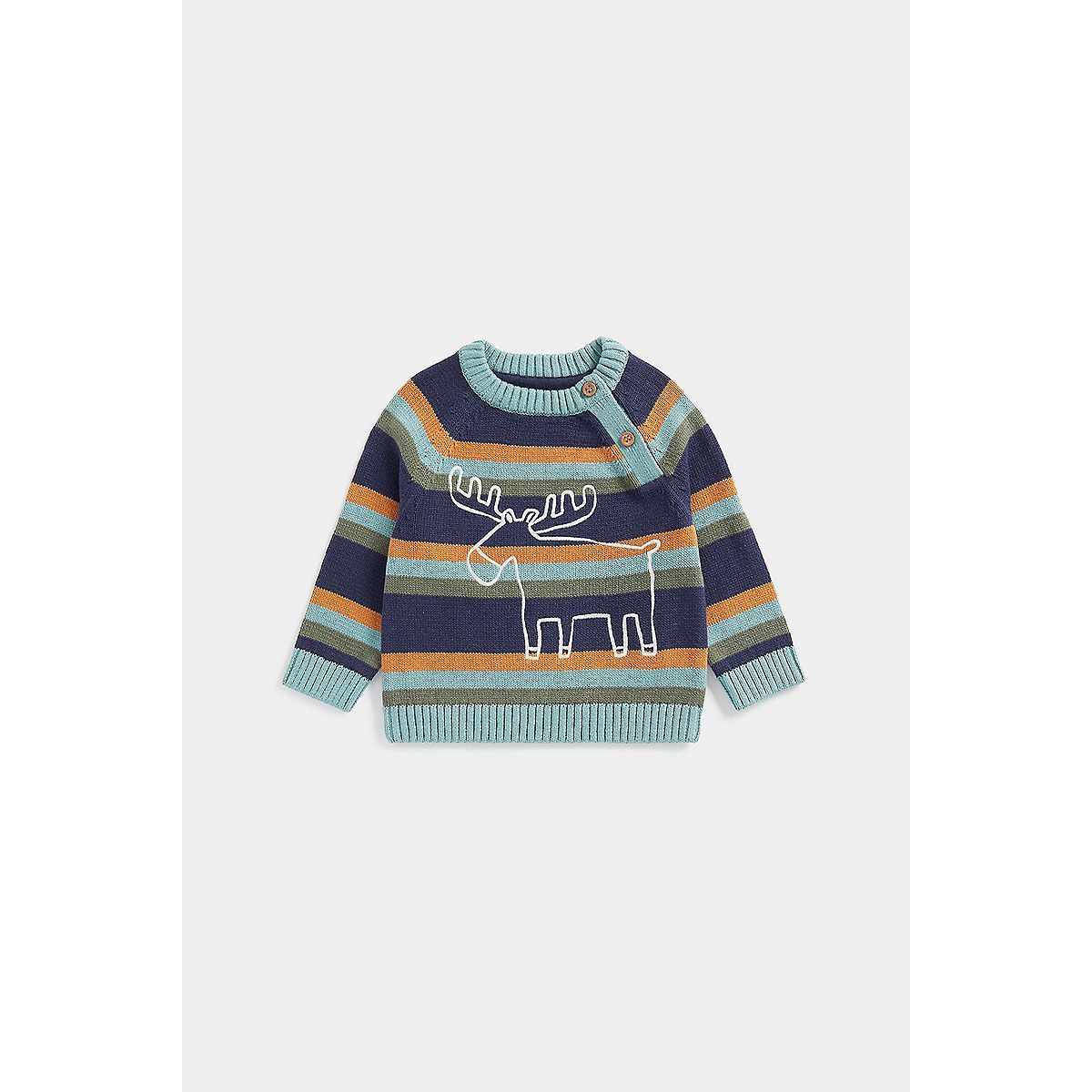 Mothercare Striped Knitted Jumper