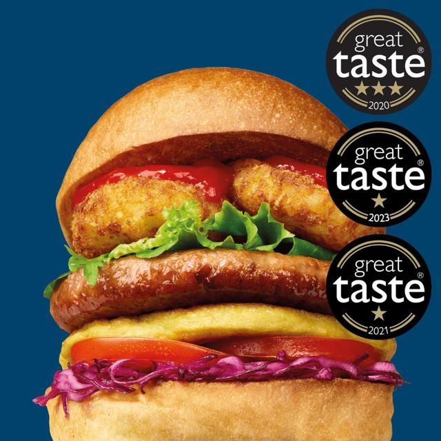 Moving Mountains Plant-Based Sausage Burger    2 x 113g