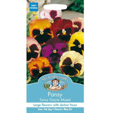 Mr Fothergills Seeds - Pansy Swiss Giants Mixed