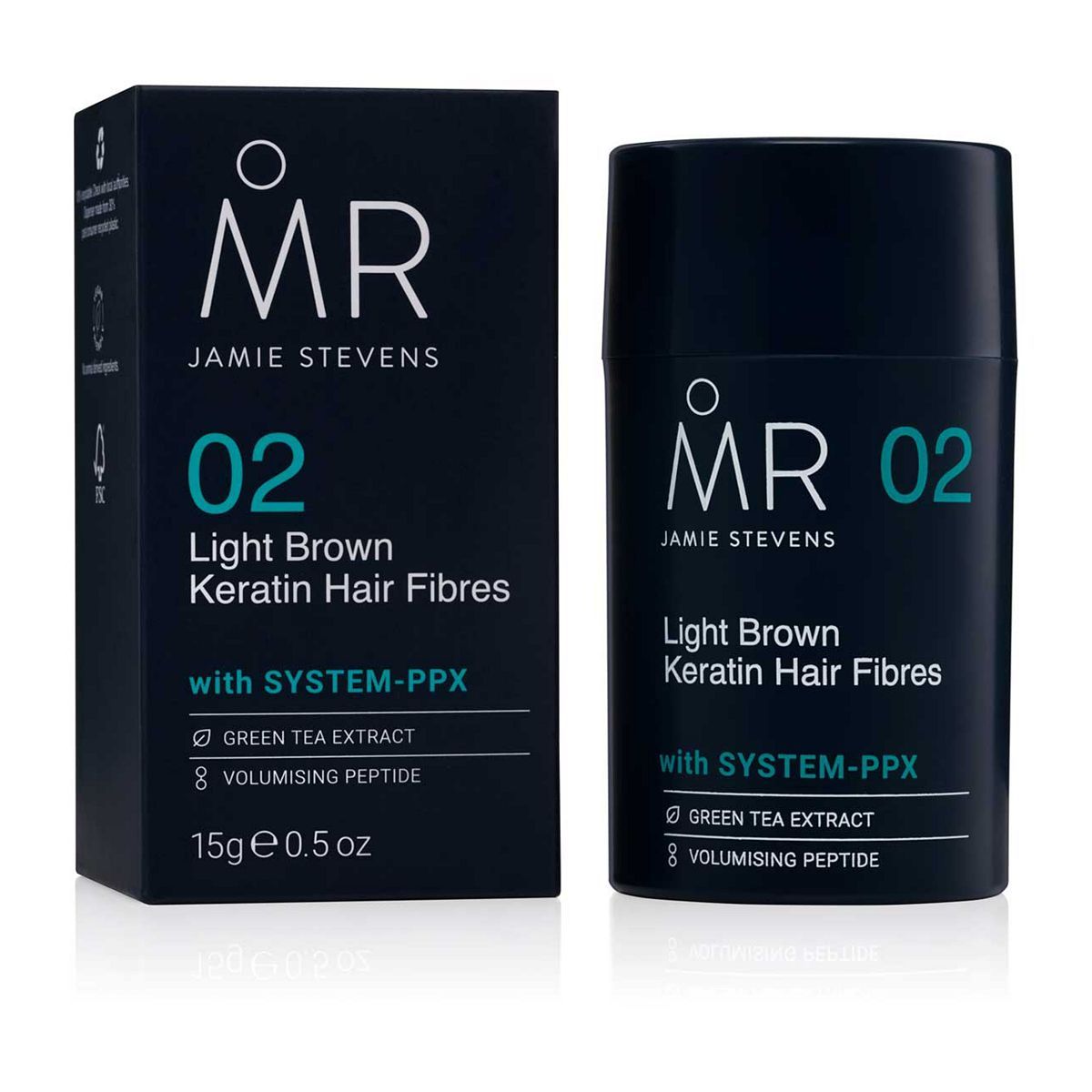 MR. Jamie Stevens Light Brown Keratin Hair Fibres 15g