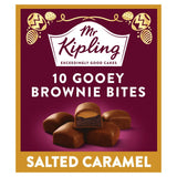 Mr Kipling 10 Gooey Brownie Bites Salted Caramel (15g x 10)