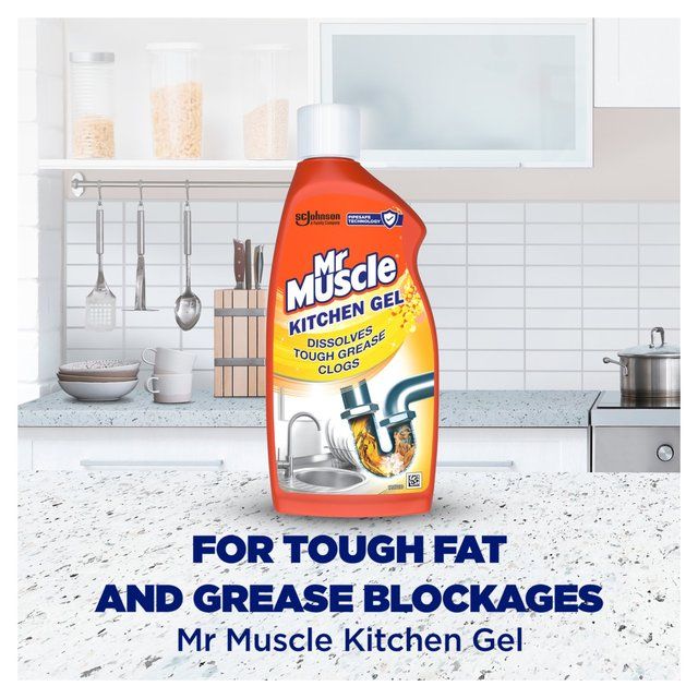 Mr Muscle Kitchen Drain Gel 500ml