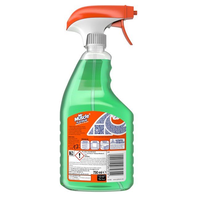 Mr Muscle Platinum Window & Glass Spray 750ml