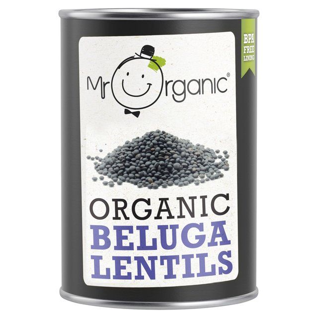 Mr Organic Beluga Lentils   400g