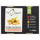 Mr Organic Chickpeas 4 x 400g