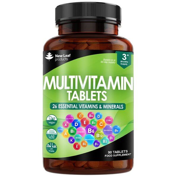 Multivitamin Supplements - 26 High Strength Vegan Vitamins
