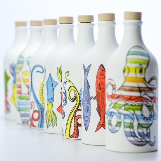 Muraglia Octopus Pop Art Intense Fruity Coratina Extra Virgin Olive Oil 500ml