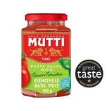 Mutti Tomato & Basil Pasta Sauce 400g