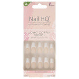 Nail HQ Long Coffin French