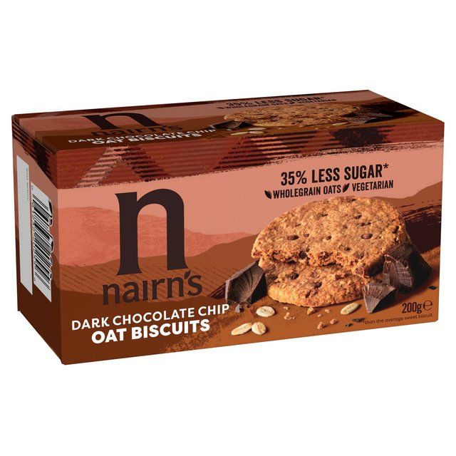 Nairns Dark Chocolate Chip Oat Biscuits 200g