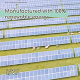 Naked Sprout Extra Long Unbleached Bamboo Toilet Roll 24 per pack