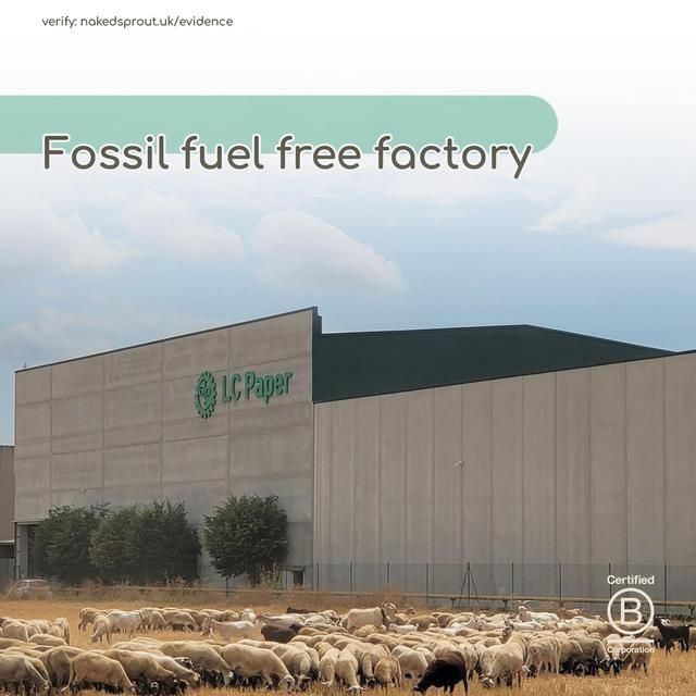 Naked Sprout Unbleached Bamboo Facial Tissues 100 per pack