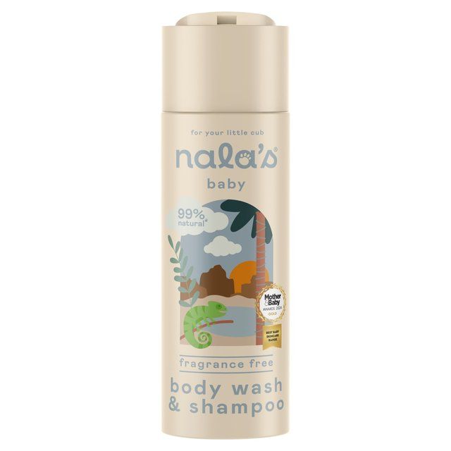 Nala's Baby Body Wash & Shampoo (Fragrance Free) 200ml