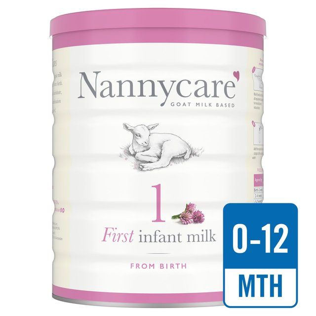 Nannycare 1 First Infant Goat Milk based Powder From Birth 900g