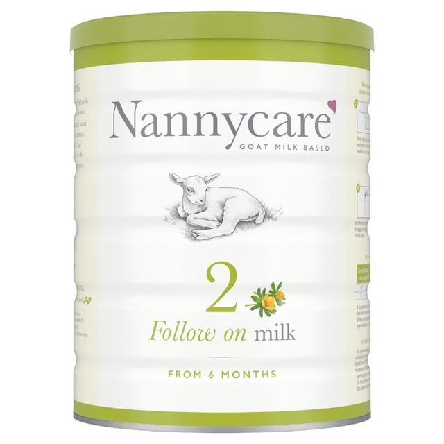 Nannycare 2 Follow on Goat Milk based Powder 6 mths+ 900g