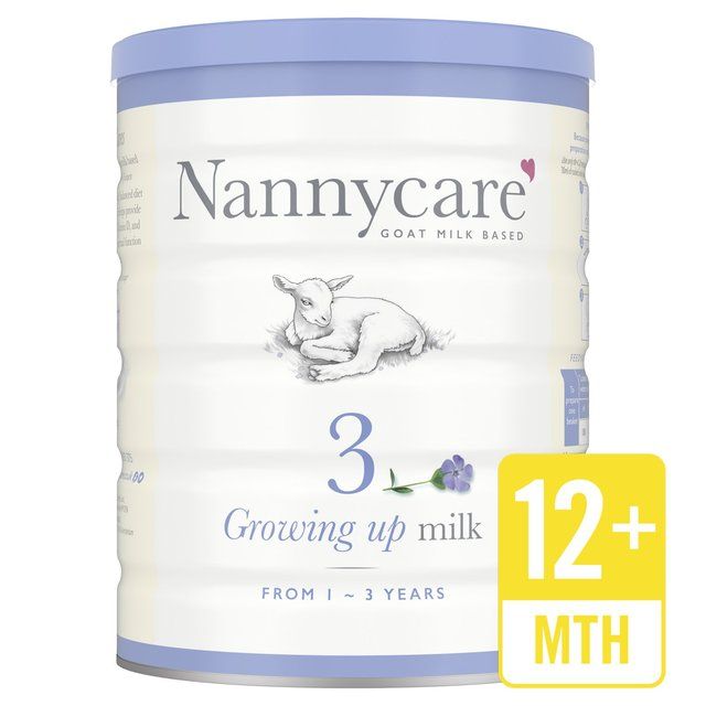 Nannycare 3 Growing up Goat Milk based Powder 1-3 Yrs 900g