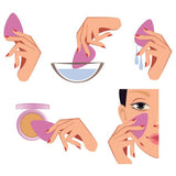 Nanshy Dusty Rose Makeup Blender Beauty Sponge (Pink).