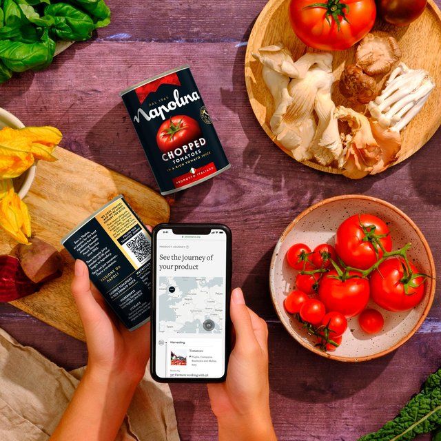 Napolina Chopped Tomatoes in a Rich Tomato Juice 400g