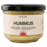 Natoora Herb Hummus with Dill Chives & Mint 185g