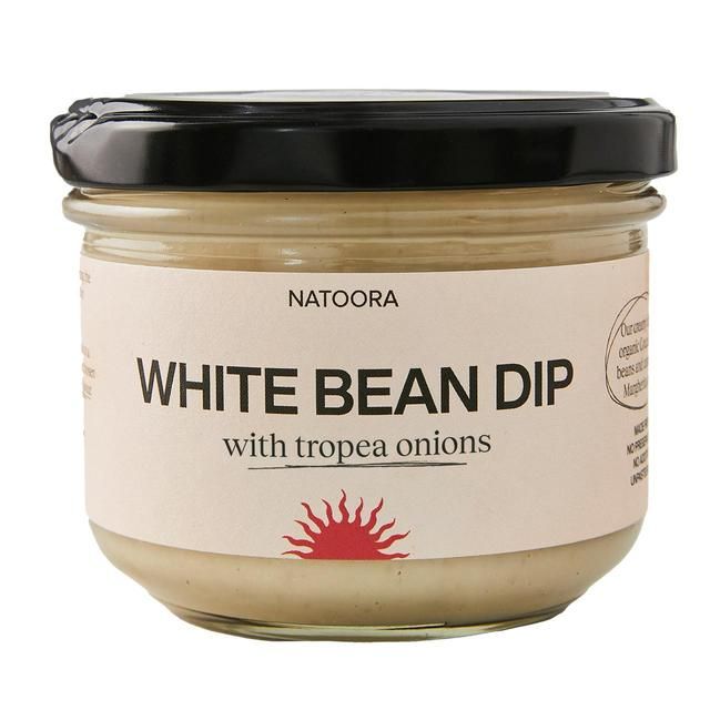 Natoora White Bean Dip with Tropea Onions 185g