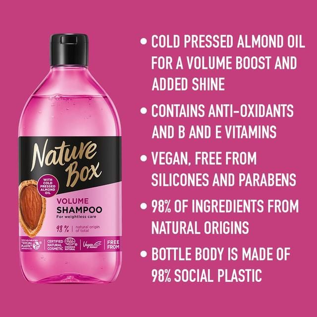 Nature Box Almond Shampoo 385ml