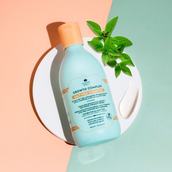 Nature Spell Growth Complex Salt Free Shampoo 300ml