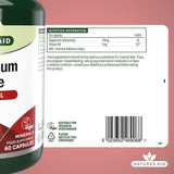 Natures Aid Magnesium Citrate Supplement Capsules 119mg 60 per pack