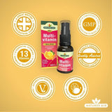 Natures Aid Multivitamin Oral Spray (Orange & Lemon Flavour) 30ml