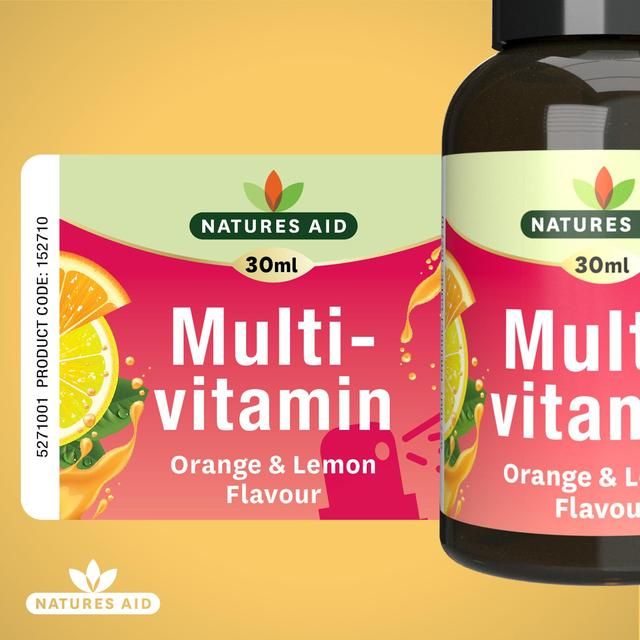 Natures Aid Multivitamin Oral Spray (Orange & Lemon Flavour) 30ml