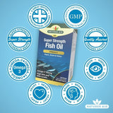 Natures Aid Super Strength Omega-3 Fish Oil Softgels 60 per pack