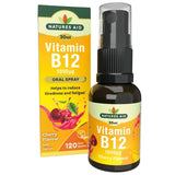 Natures Aid Vitamin B12 1000iu Oral Spray (Cherry Flavour) 30ml