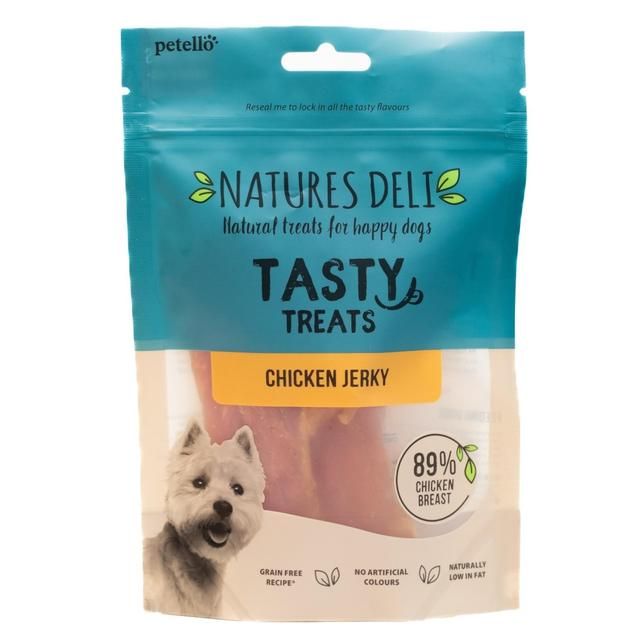 Natures Deli Chicken Jerky Dog Treats 100g