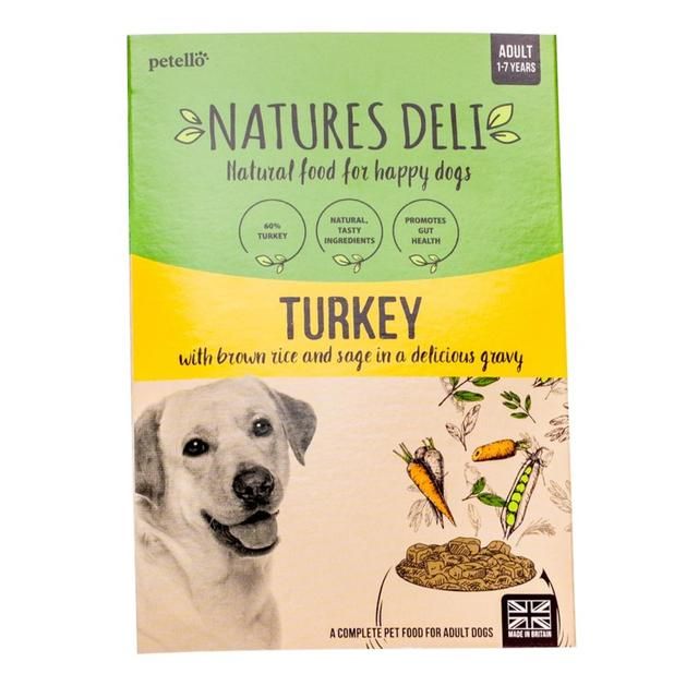 Natures Deli Turkey Wet Dog Food 400g